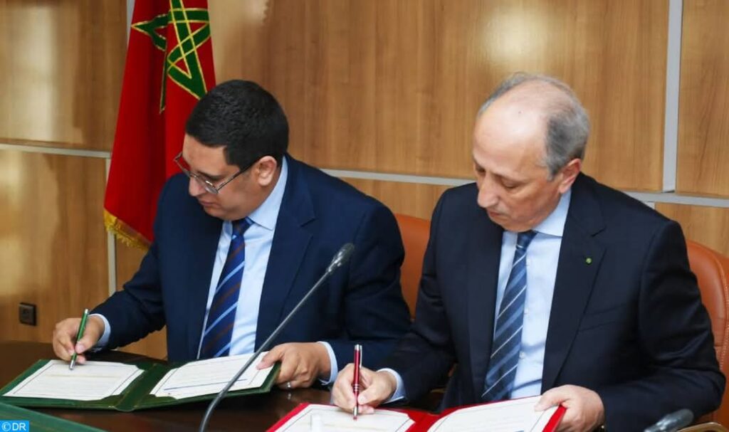 اتفاقية شراكة بين وزارة التربية الوطنية والمرصد الوطني للتنمية البشرية لمواكبة برنامج “المؤسسة الرائدة”