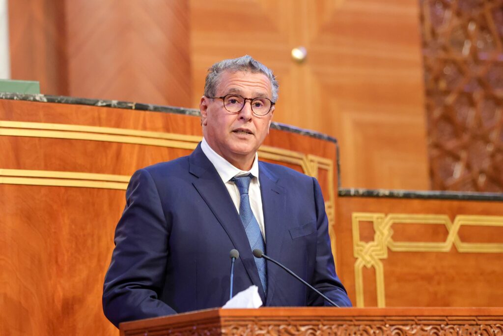 عزيز أخنوش رئيس الحكومة