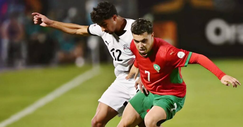 المغرب ضد مصر u20