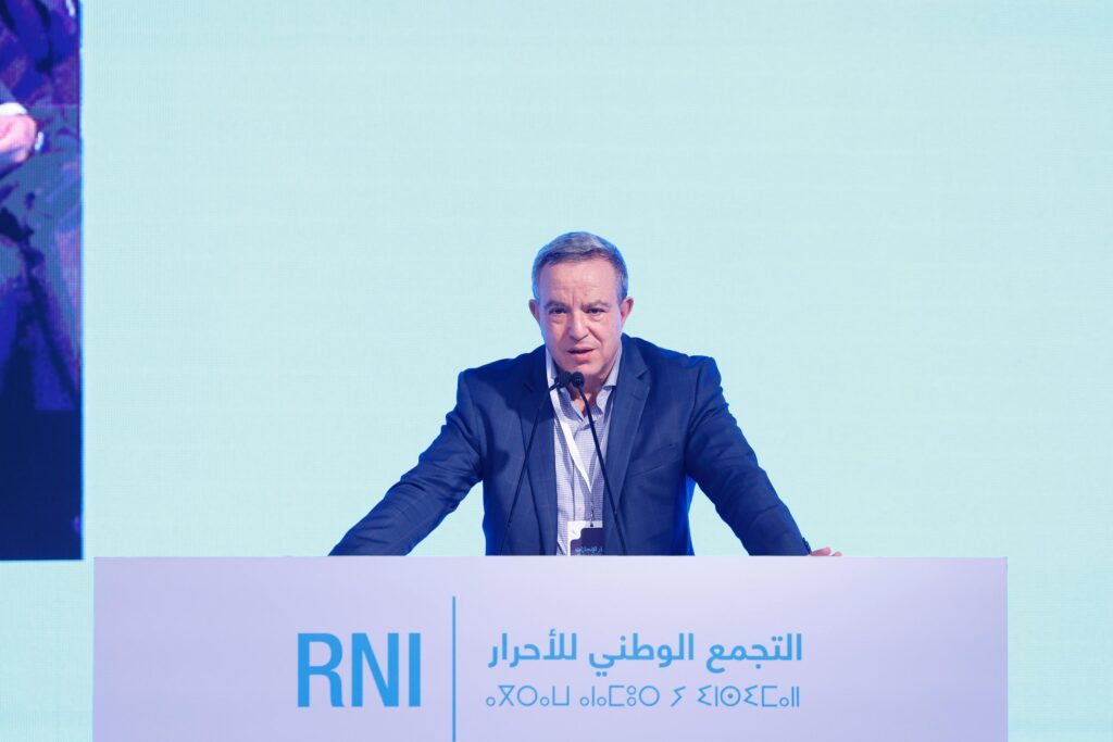 محمد أوجار عضو المكتب السياسي لحزب التجمع الوطني للأحرار