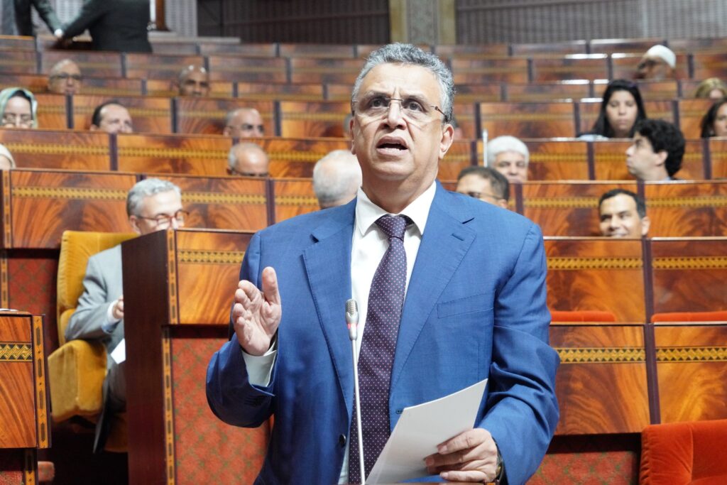 عبد اللطيف وهبي وزير العدل
