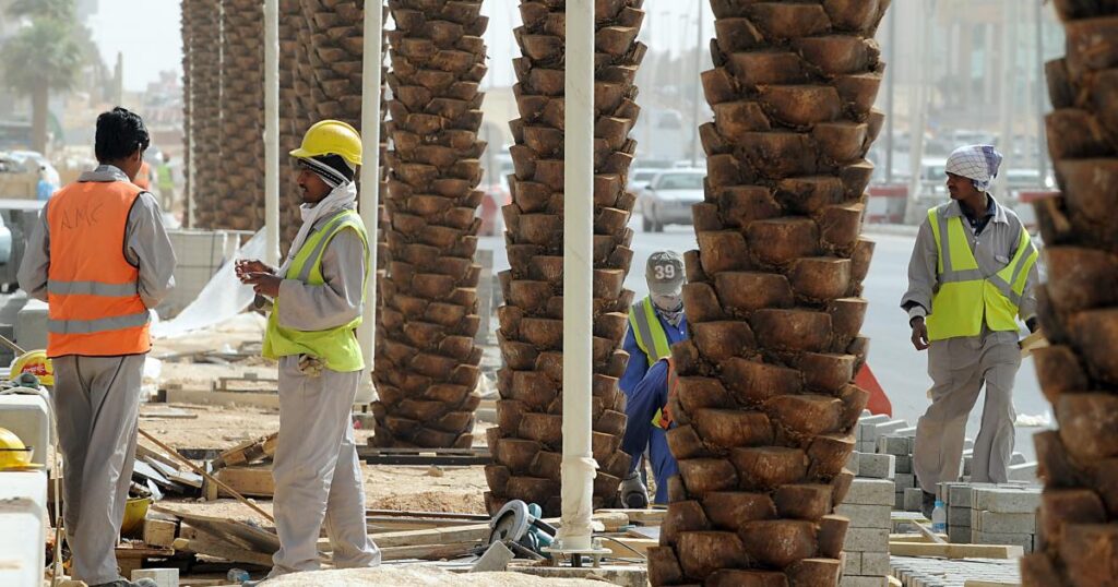 عمال في المملكة العربية السعودية