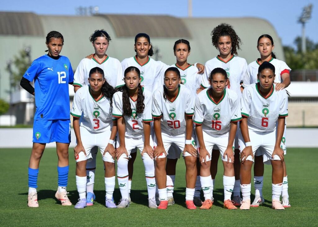 المنتخب الوطني النسوي لاقل من 17 سنة يفوز على النرويج