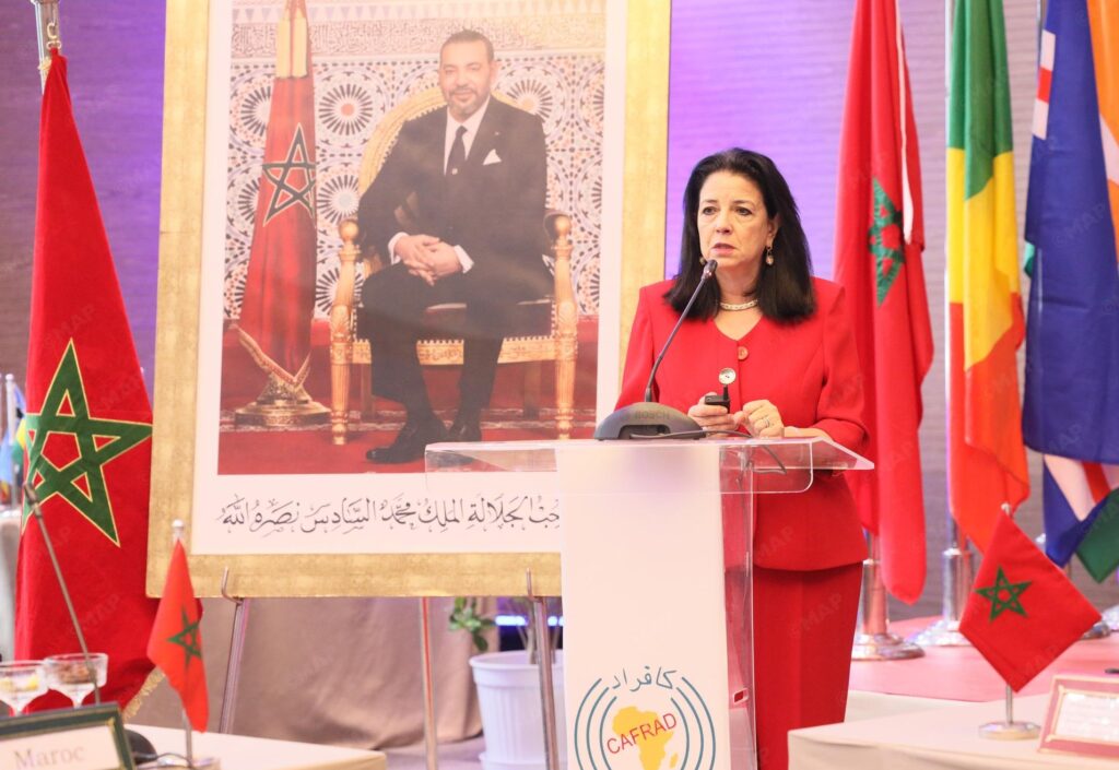 الوزيرة المنتدبة لدى رئيس الحكومة المكلفة بالانتقال الرقمي وإصلاح الإدارة، أمل الفلاح السغروشني