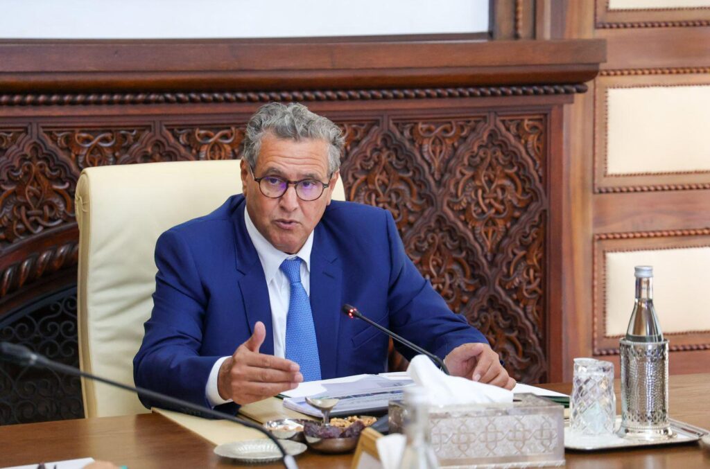 عزيز أخنوش رئيس الحكومة