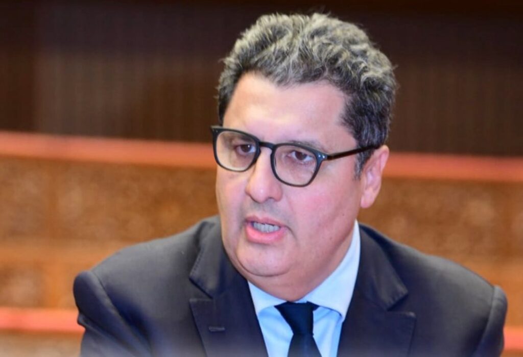 يوسف العلوي رئيس فريق الاتحاد العام لمقاولات المغرب بمجلس المستشارين