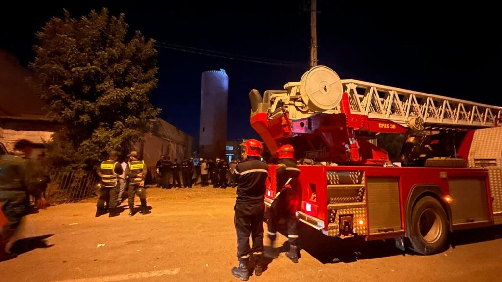 اعتصام فوق خزان مياه مرتفع بالجماعة الترابية أولاد يوسف