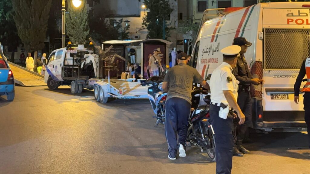 حملة مراقبة الدراجات النارية