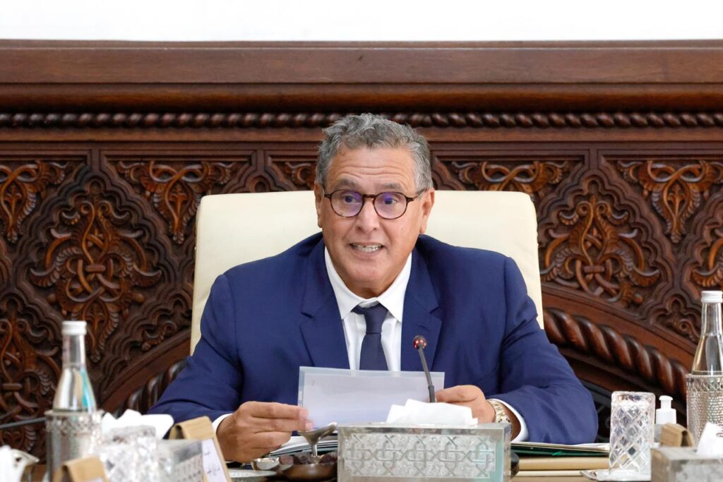 عزيز أخنوش رئيس الحكومة