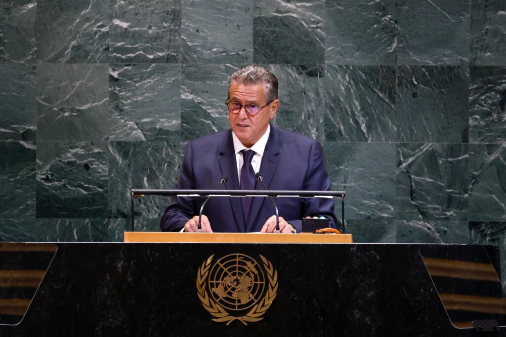 عزيز أخنوش رئيس الحكومة المغربية