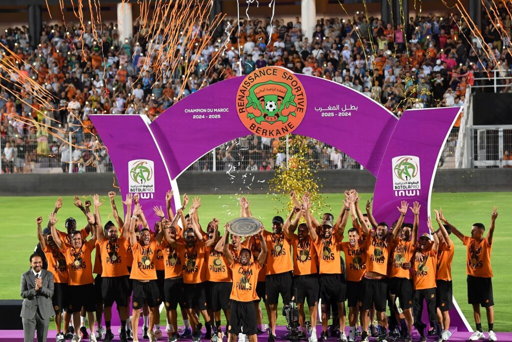 نهضة بركان بطل المغرب