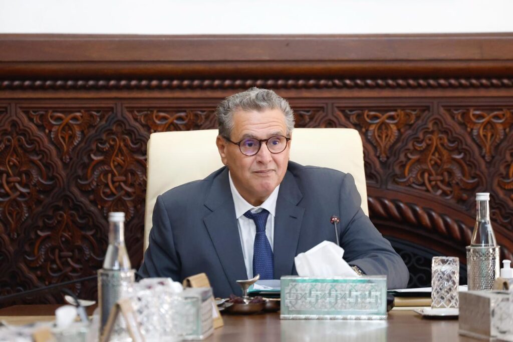 عزيز أخنوش رئيس الحكومة