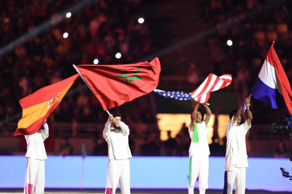 حفل افتتاح كأس العالم للسيدات لأقل من 17 سنة المغرب 2025