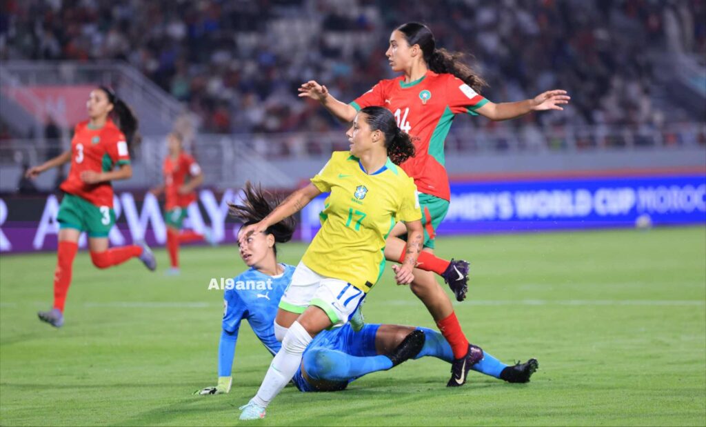 البرازيل تتفوق على المغرب بثلاثية في افتتاح كأس العالم للفتيات تحت 17 عامًا