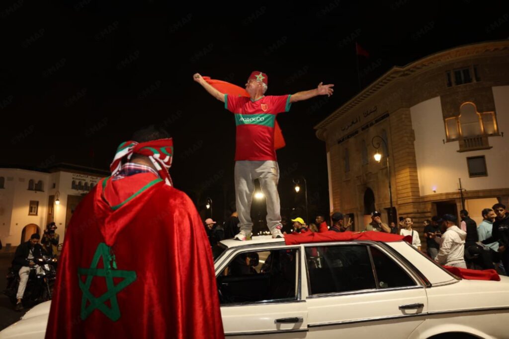 إحتفالات المغاربة