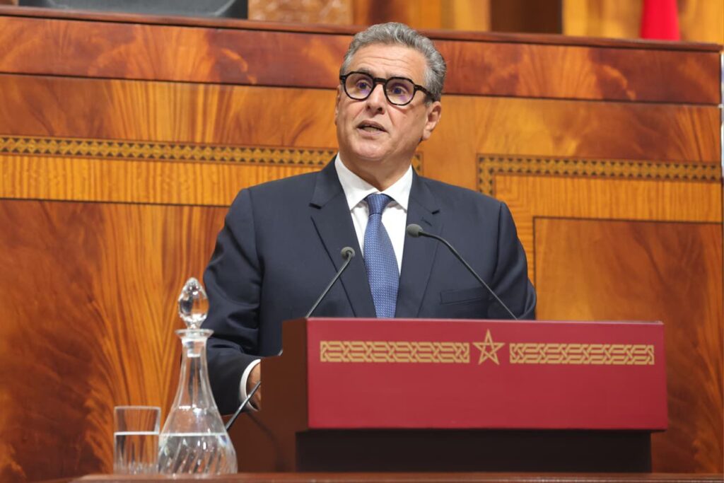 عزيز أخنوش رئيس الحكومة