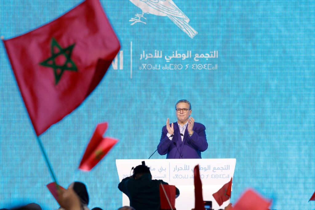 عزيز أخنوش رئيس حزب التجمع الوطني للأحرار