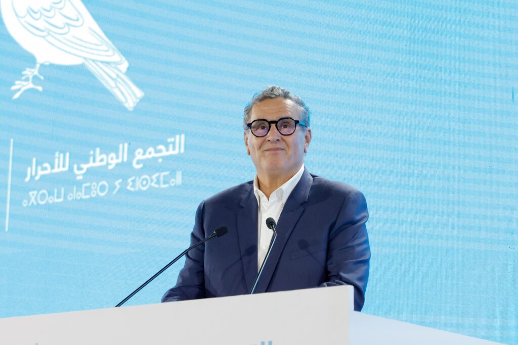 عزيز أخنوش رئيس حزب التجمع الوطني للأحرار