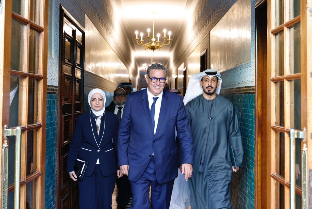 رئيس الحكومة يترأس اجتماعا مع وفد من مسؤولي مجموعة العمل المالي لمنطقة الشرق الأوسط وشمال إفريقيا