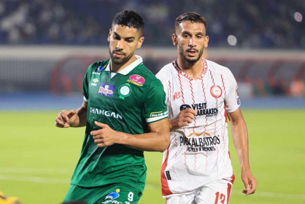الرجاء الرياضي vs الكوكب المراكشي
