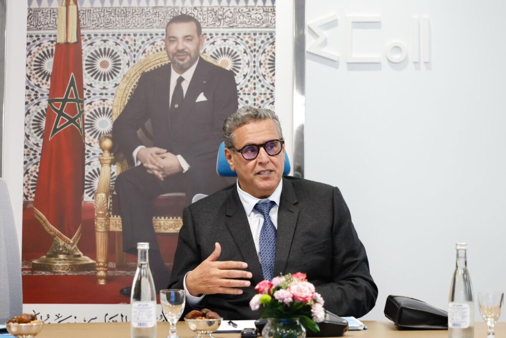 عزيز أخنوش رئيس حزب التجمع الوطني للأحرار