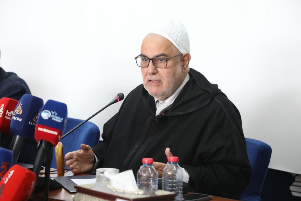 الأمين العام لحزب العدالة والتنمية عبد الإله ابن كيران