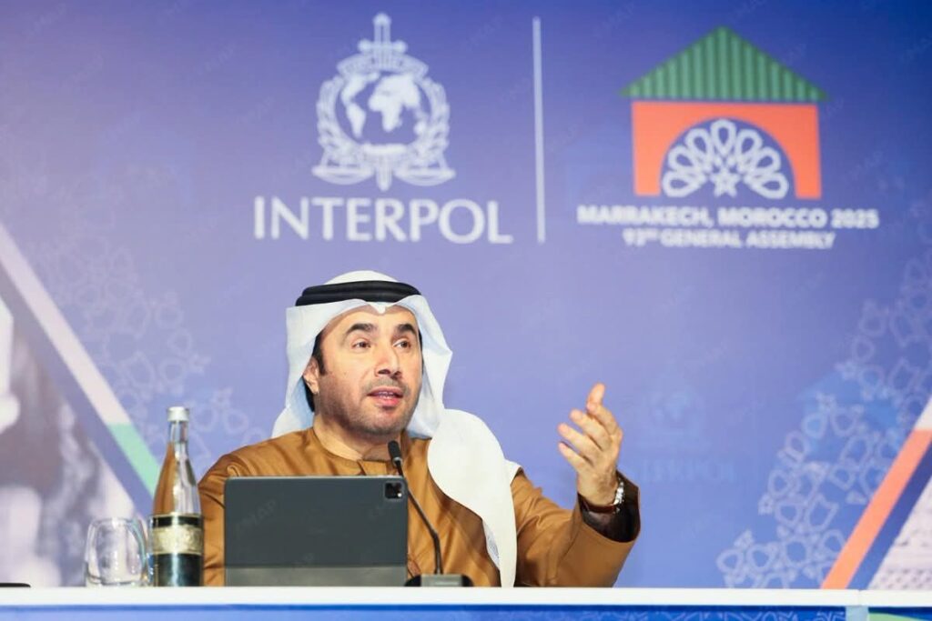 رئيس المنظمة الدولية للشرطة الجنائية (الإنتربول)، اللواء أحمد ناصر الريسي