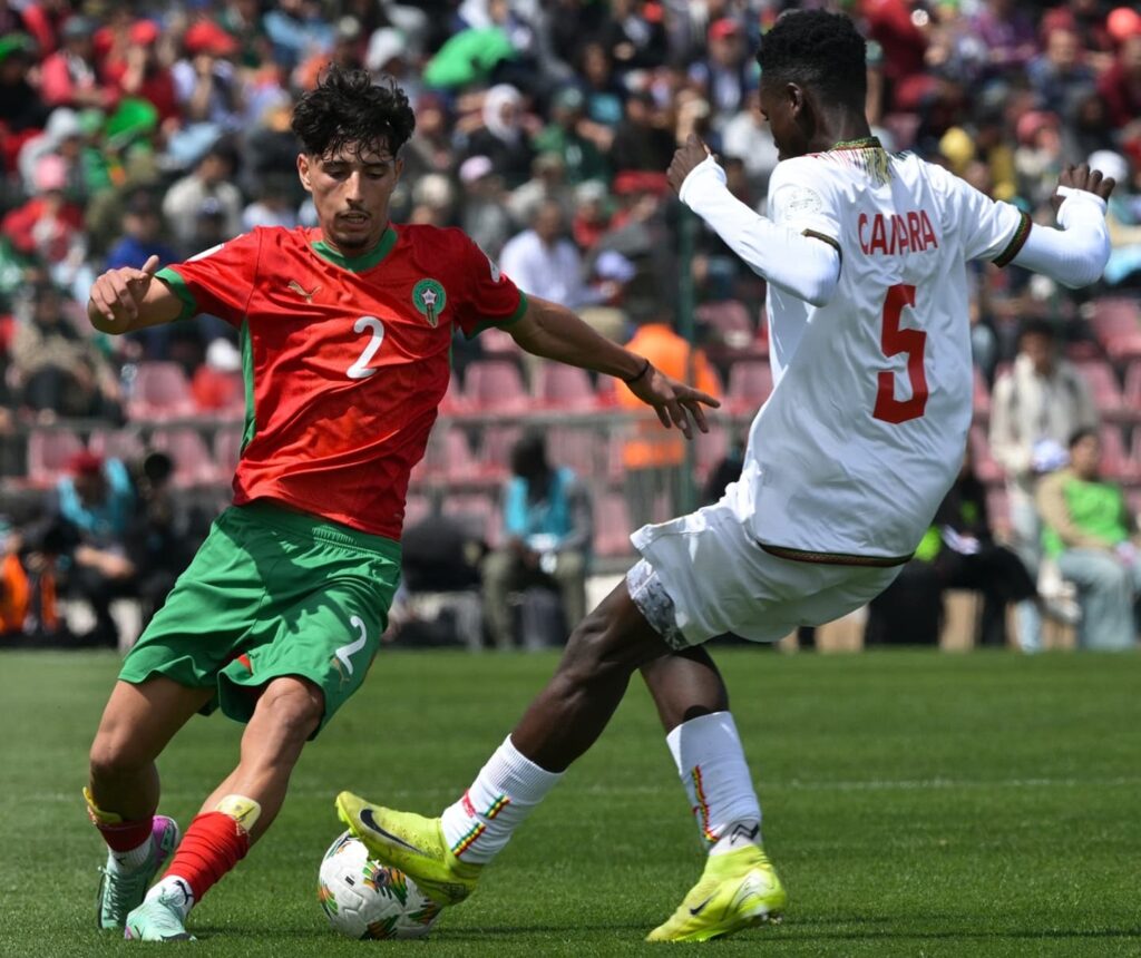 المنتخب المغربي لأقل من 17 سنة ضد مالي