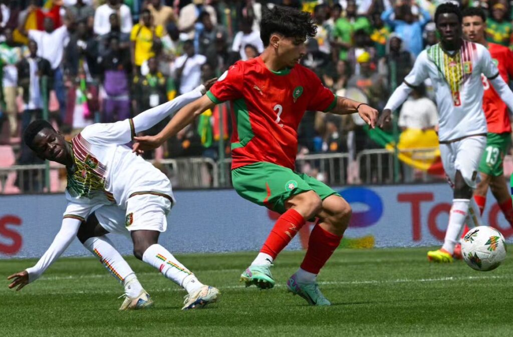 المنتخب المغربي لأقل من 17 سنة ضد مالي