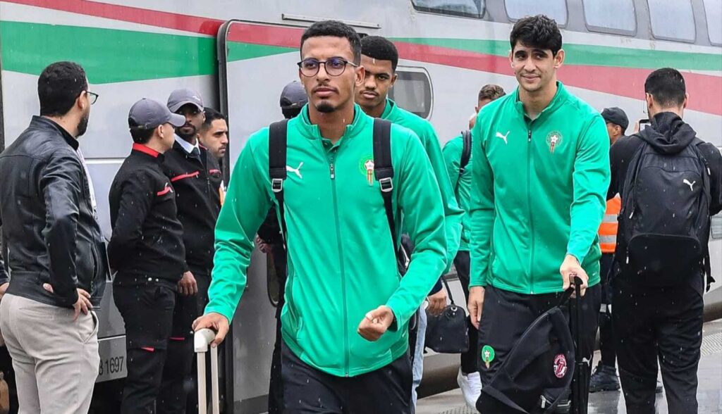 المنتخب المغربي يصل طنجة