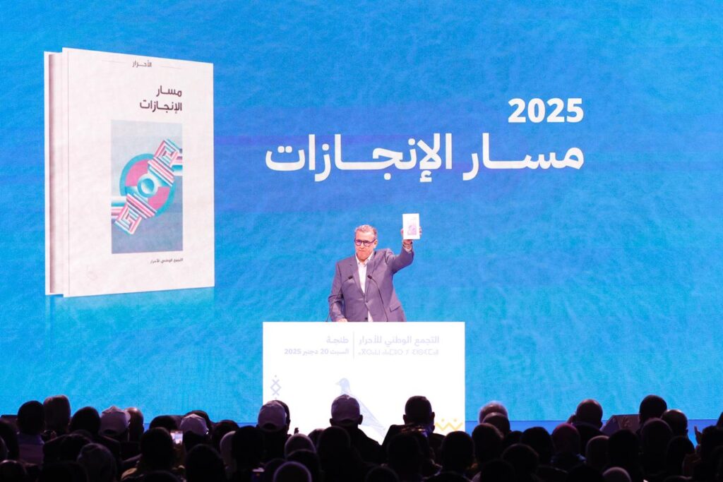 عزيز أخنوش رئيس حزب التجمع الوطني للأحرار