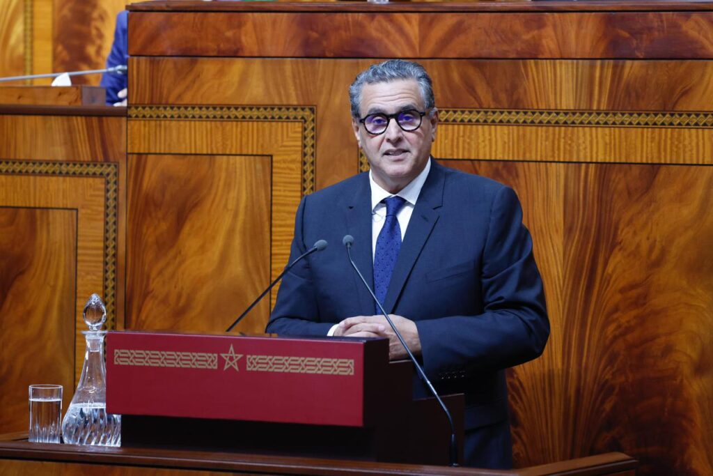 عزيز أخنوش رئيس الحكومة