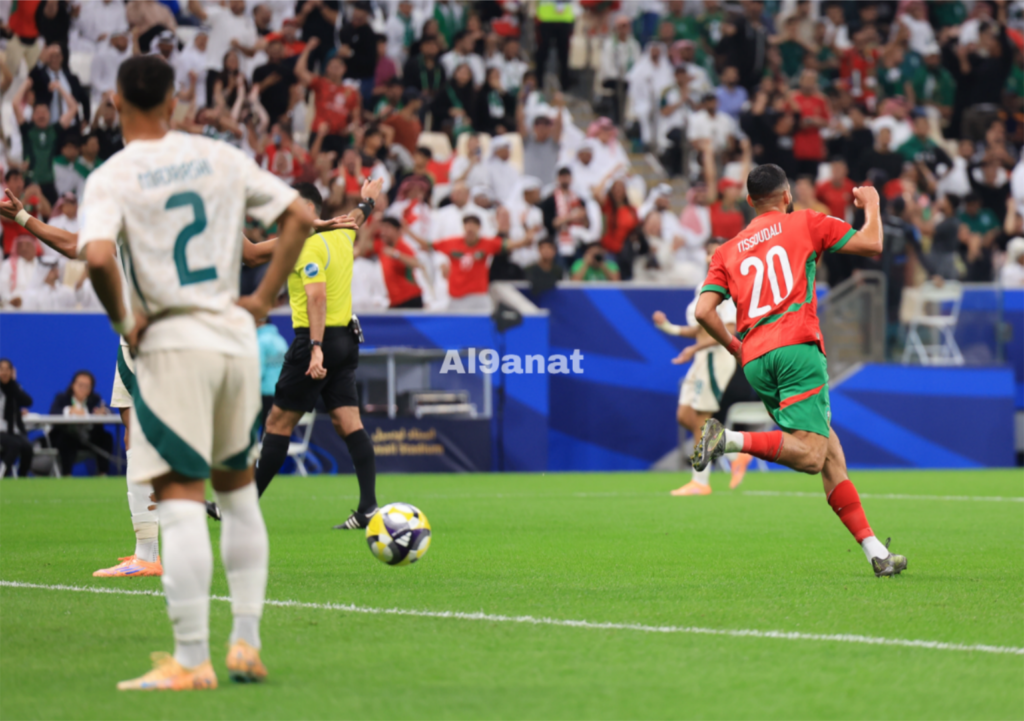 المغرب ضد السعودية في كأس العرب
