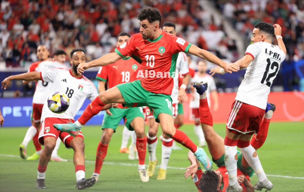 المغرب ضد الإمارات العربية المتحدة