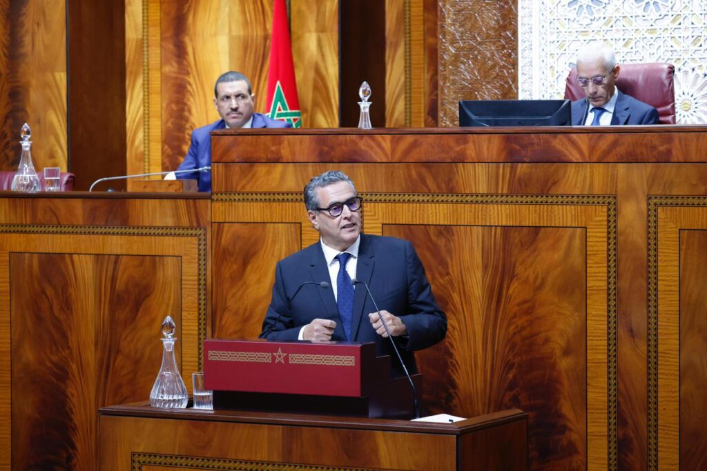 عزيز أخنوش رئيس الحكومة