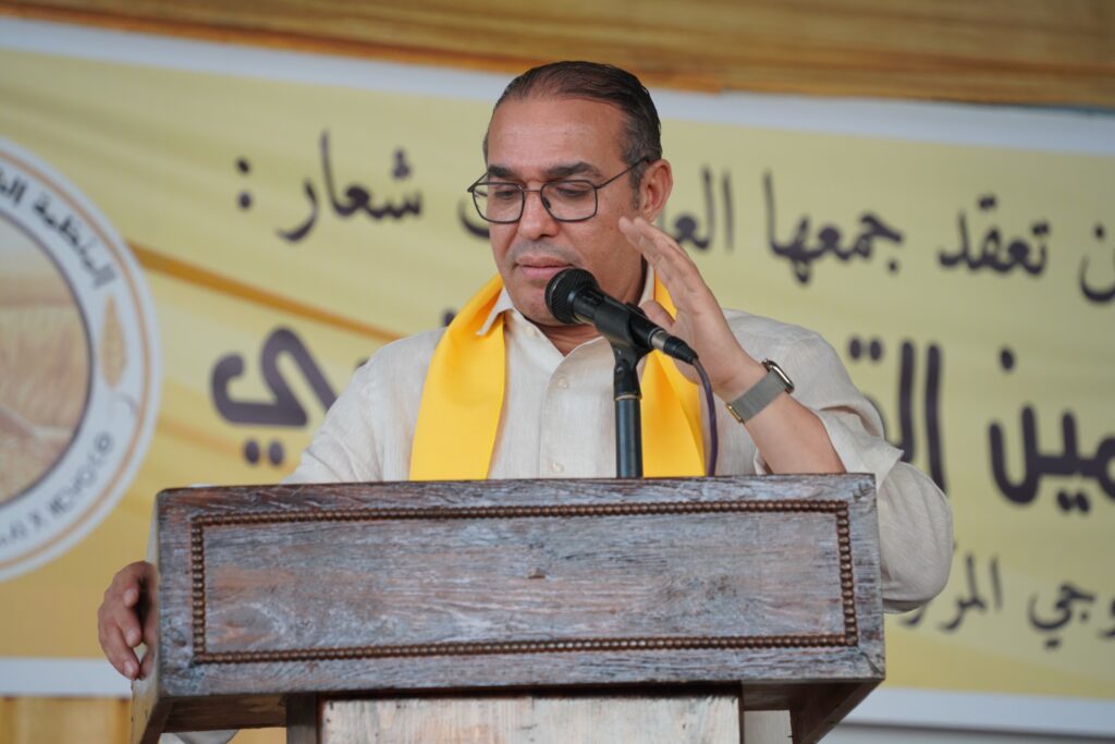 محمد أوزين الأمين العام لحزب الحركة الشعبية