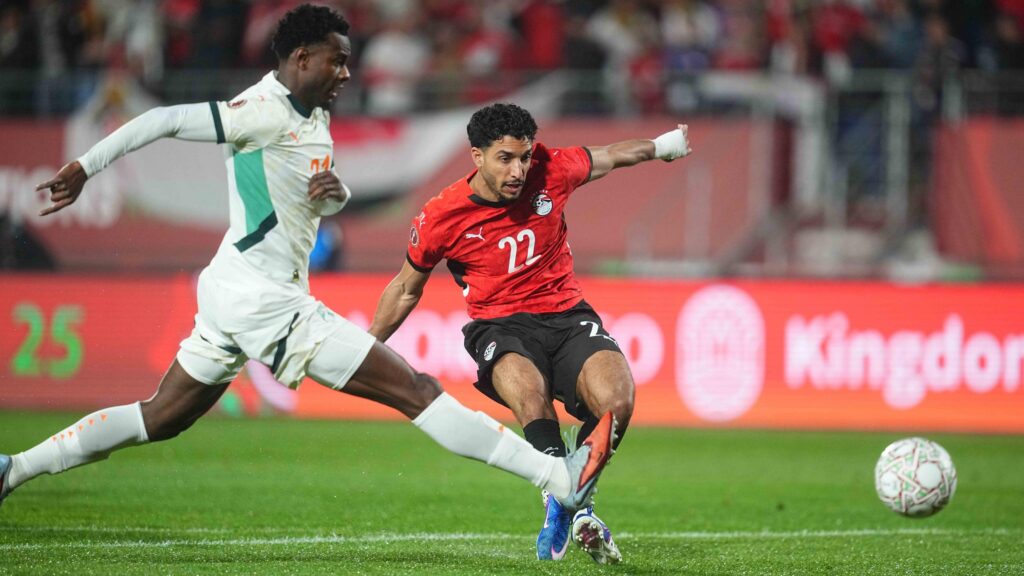من مواجهة سابقة للمنتخب المصري