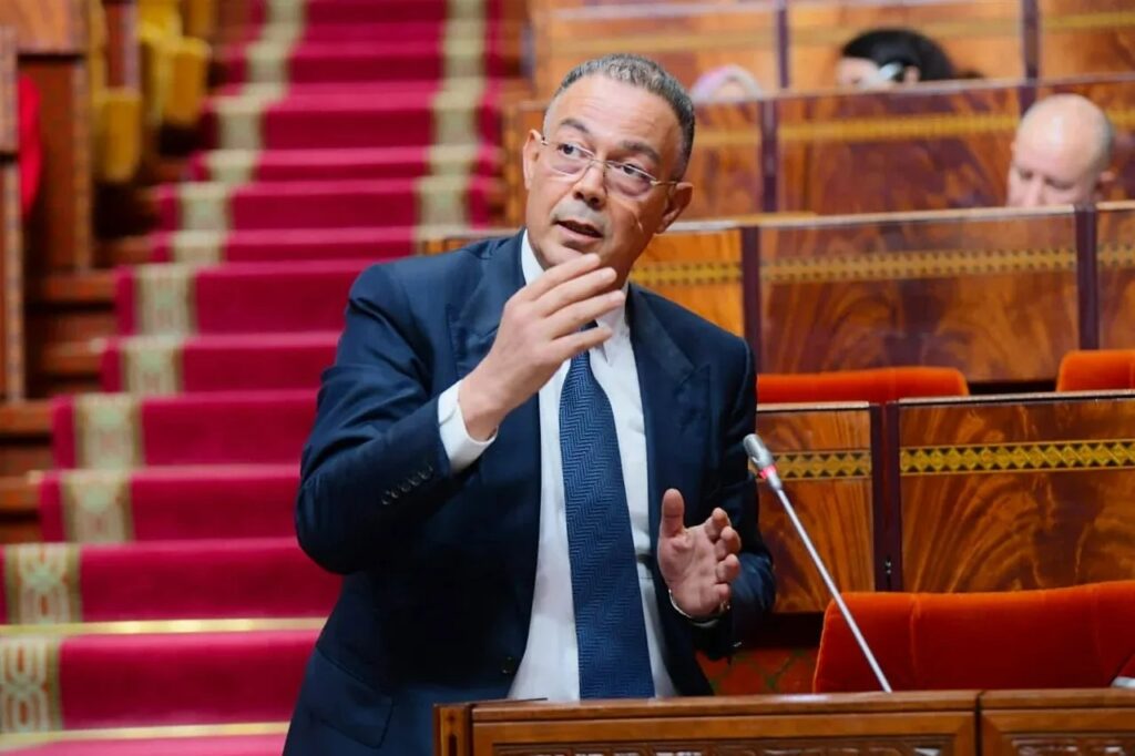 الوزير المنتدب لدى وزيرة الاقتصاد والمالية، المكلف بالميزانية، فوزي لقجع
