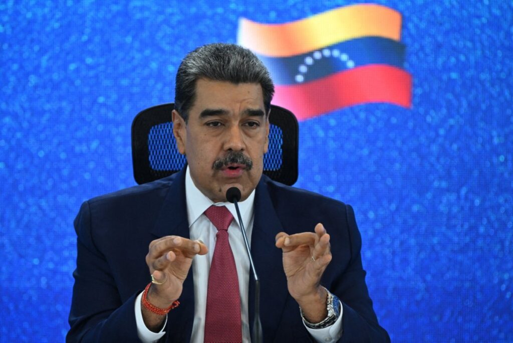 الرئيس الفنزويلي نيكولاس مادورو