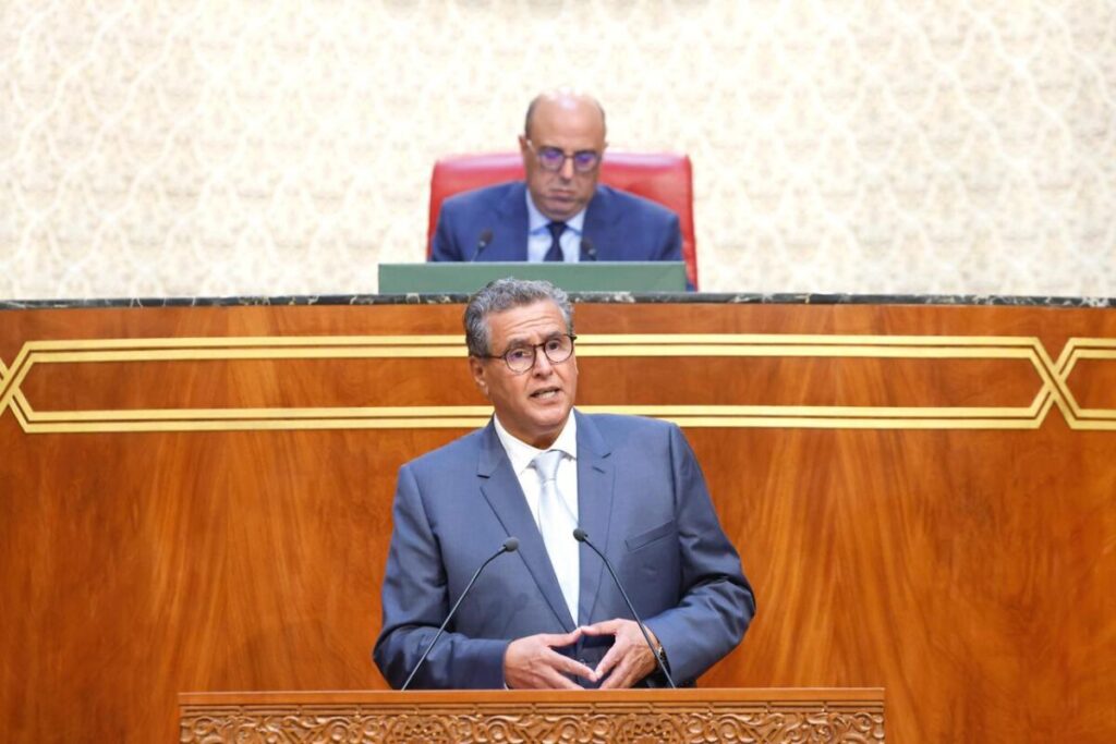 عزيز أخنوش رئيس الحكومة