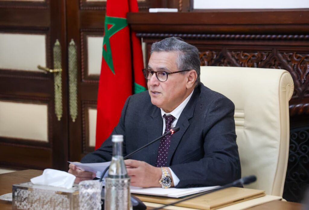 عزيز أخنوش رئيس الحكومة