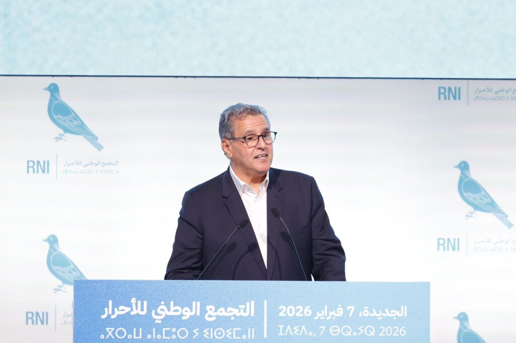 عزيز أخنوش رئيس حزب التجمع الوطني للأحرار