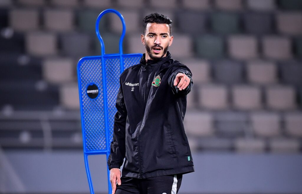 لاعب الجيش الملكي زين الدين الدراك