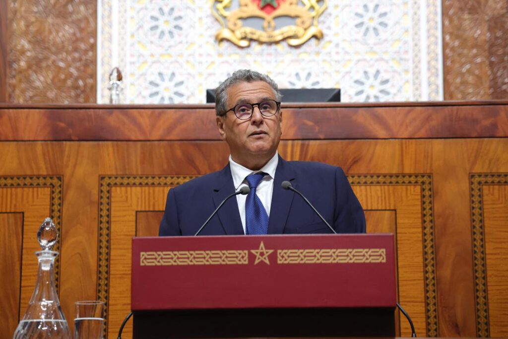 عزيز أخنوش رئيس الحكومة