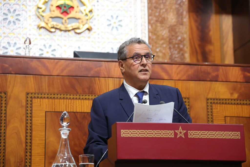 أخنوش: رهان الحكومة هو ضمان تكافؤ فرص التعلم وتوفير عرض تربوي منصف بمختلف الجهات عزيز أخنوش رئيس الحكومة