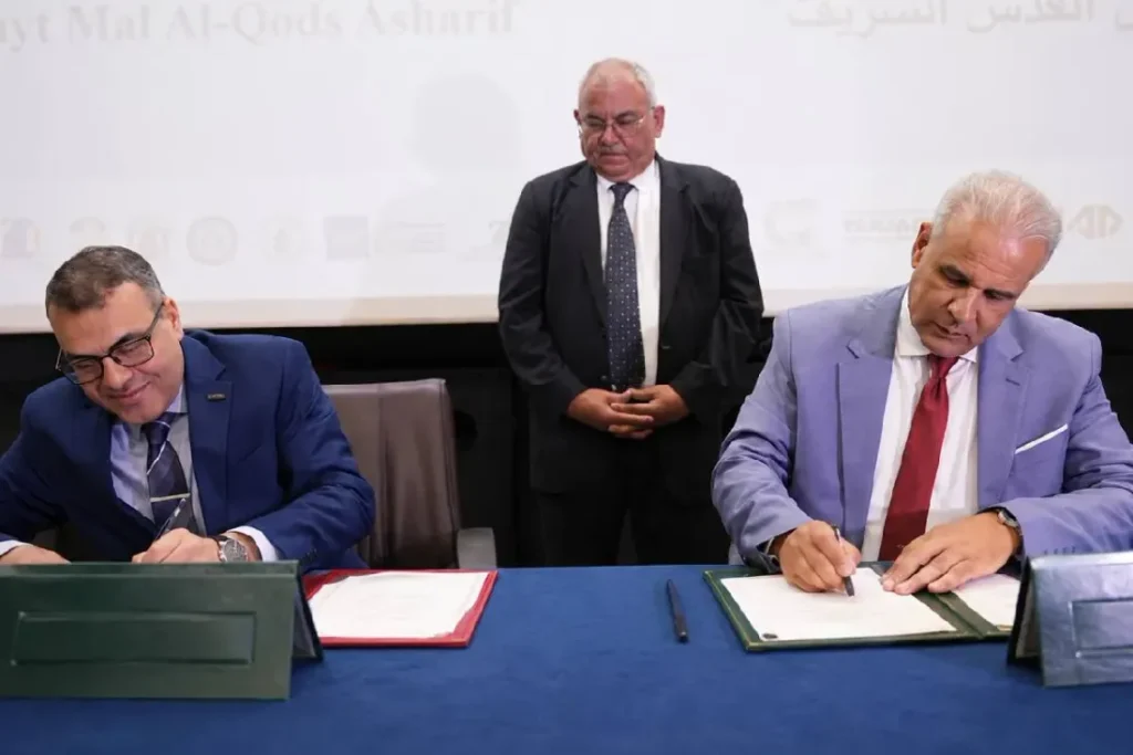 توقيع اتفاقية لتكوين وتدريب طلبة فلسطينيين