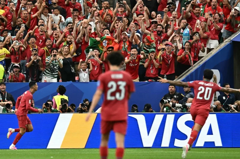 رونالدو يقود البرتغال لاكتساح أوزبكستان بخماسية نظيفة المنتخب البرتغالي