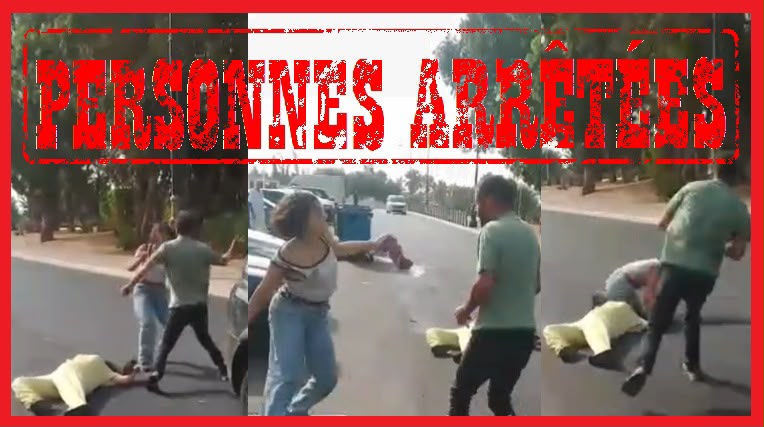 مصالح الأمن بأكادير توقف سائق سيارة وسيدة بعد فيديو تبادل الضرب والجرح مصالح الأمن بأكادير توقف سائق سيارة وسيدة بعد فيديو تبادل الضرب والجرح