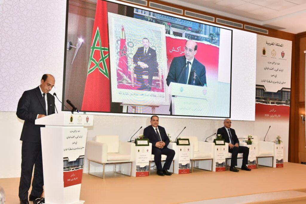 النيابة العامة والأمن والدرك يوصون بإحداث آلية مركزية مشتركة لتجويد الأبحاث الجنائية اللقاء الوطني حول "آليات تجويد البحث الجنائي في ضوء مستجدات قانون المسطرة الجنائية"