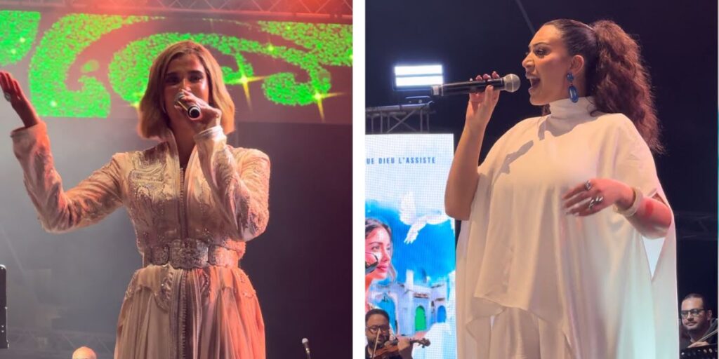 أسماء لمنور وكريمة غيث